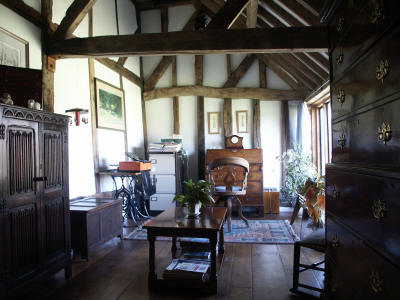 Sitting Room Leading From Bedroom